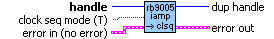 RB9005 AMPLIFIER Set ClockSeqMode
